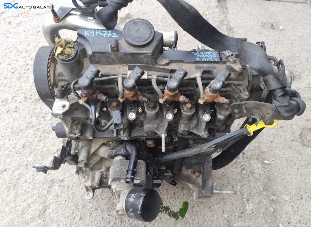 Motor Ambielat Fara Anexe 118.266 KM 1.5 DCI K9KZ7 K9K-772 K9K772 Renault Clio 3 2005 - 2014 [B3061]