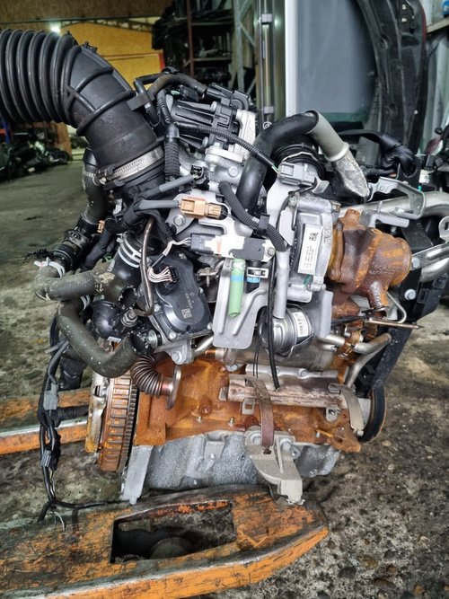 Motor complet fara anexe Dacia Logan 1.5 dci Euro 6 cu Injectie Bosch tip K9K E6 90 cai