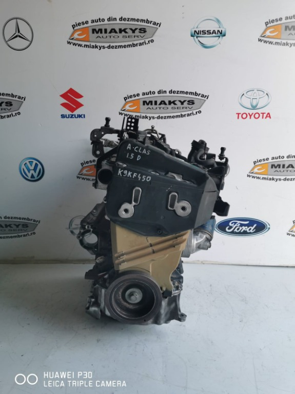 Motor complet MERCEDES-BENZ / W176 / A - CLASS / 1.5 Diesel / An 2012 - 2018 / COD - K9KF450