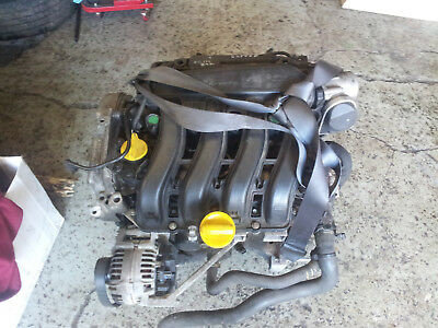 Motor complet Renault Grand Scenic III 1.6 16V cod motor K4M 858