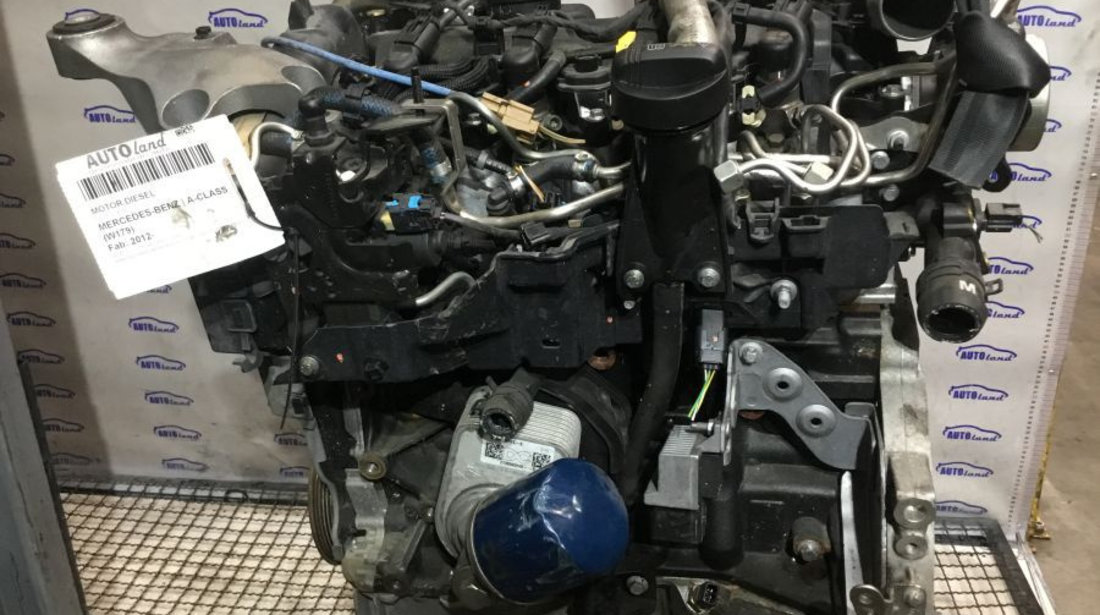 Motor Diesel K9kf452 1.5 D,80 KW Are Pompa si Injectoare Mercedes-Benz A-CLASS W179 2012