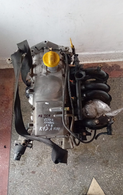 Motor fara anexe 1.4 B K7JA700 Renault Symbol [facelift] [2002 - 2006]