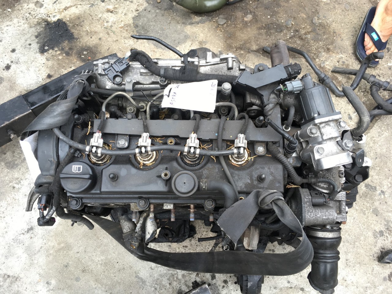 Motor Opel Astra H 1.7 CDTI tip motor Z17DTR #53906495