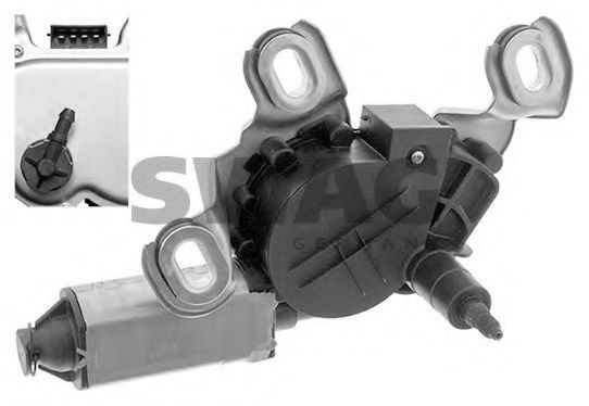 Motor stergator SKODA OCTAVIA II (1Z3) (2004 - 2013) SWAG 30 94 8672 piesa NOUA