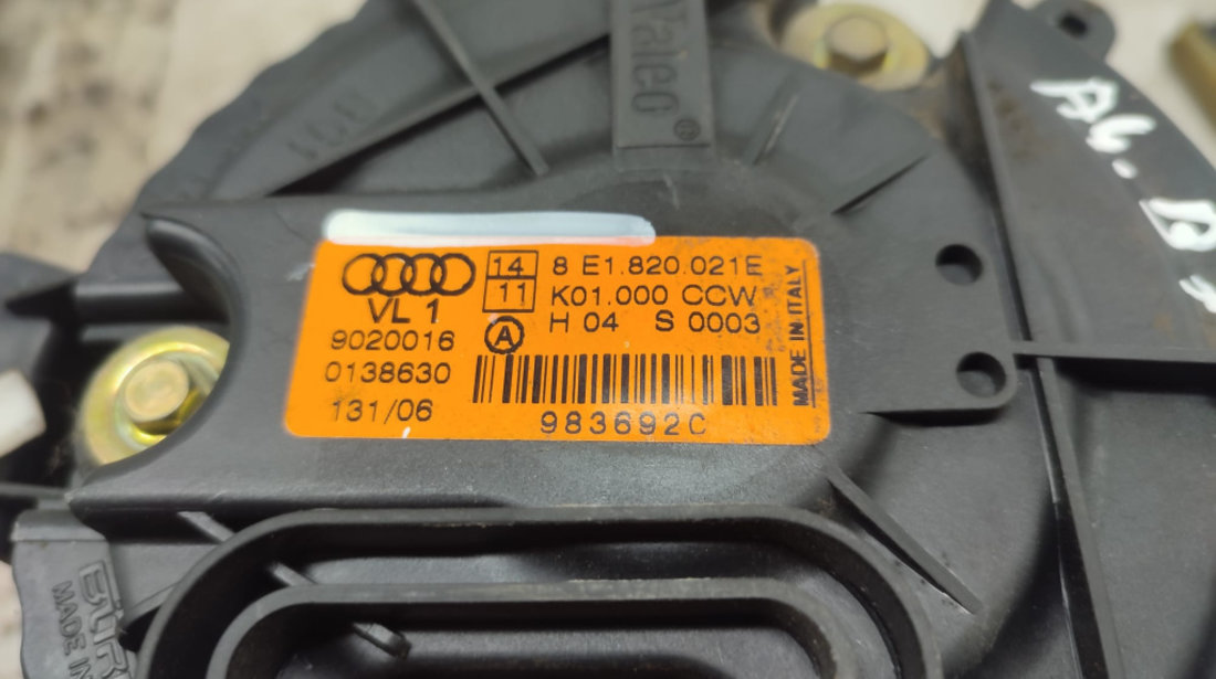 Motoras aeroterma 8e1820021e Audi A4 B7 [2004 - 2008]