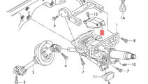 Motoras blocare ax coloana Audi A4 B8 (8K) Avant 2...
