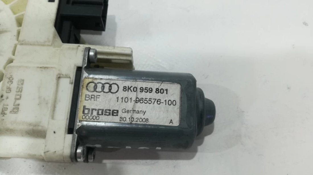 Motoras Geam Usa Stanga Fata Audi A4 B8 Cod 8K0959801 An 2008 2009 2010 2011 2012