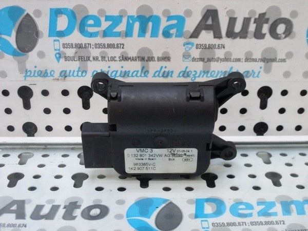 Motoras grila aeroterma bord, Vw Golf 5, 2.0tdi, BKD, 1K2907511C