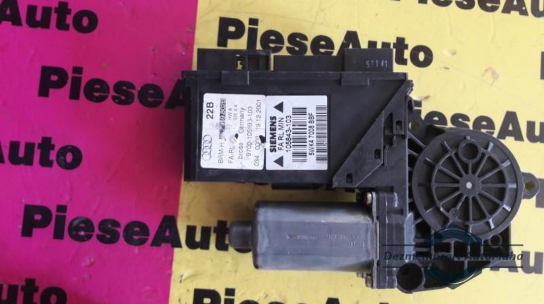 Motoras macara geam Audi A4 (2001-2004) [8E2, B6] 8E2 959 802 B