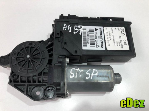 Motoras macara geam stanga spate Audi A4 (2004-2008) [8EC, B7] 8e0959801e