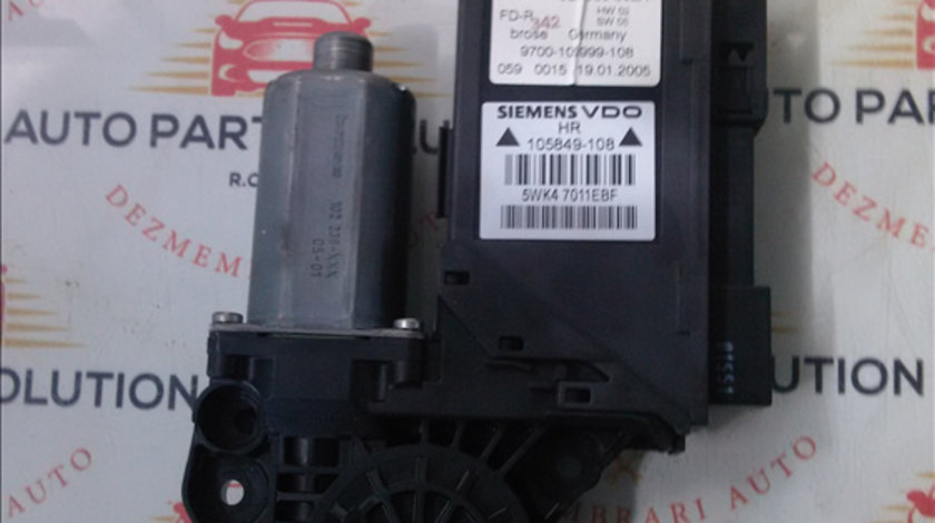 Motoras macara geam usa dreapta spate AUDI A4 2004-2008 (B7)