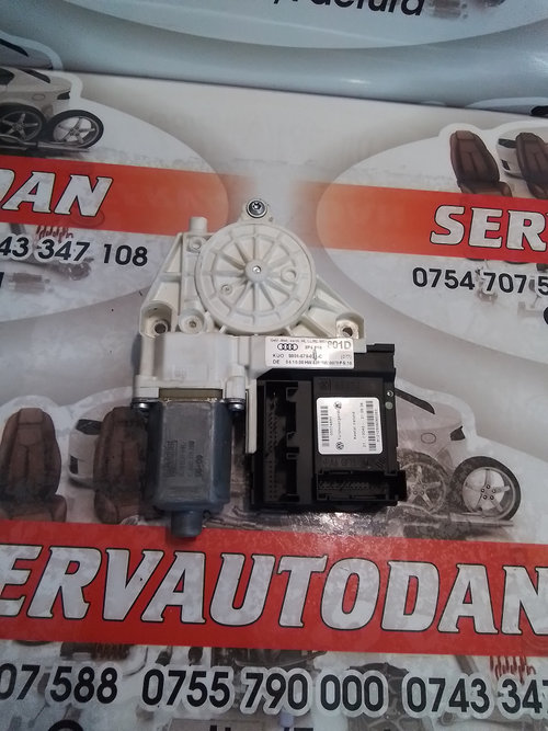 Motoras macara stanga spate Audi A3 8P 2.0 Motorina 2007, 8P4959801D