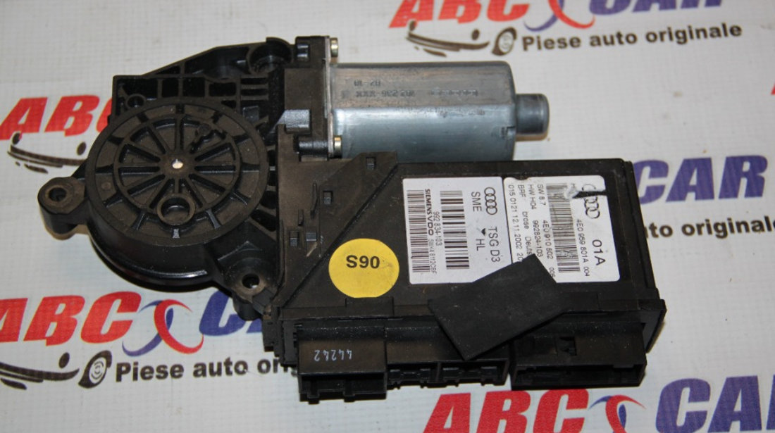 Motoras macara stanga spate Audi A8 D3 4E 2003-2009 4E0959801A