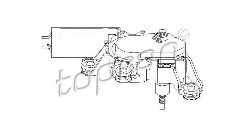 Motoras stergator parbriz Seat SEAT LEON (1M1) 1999-2006 #2 0390201592