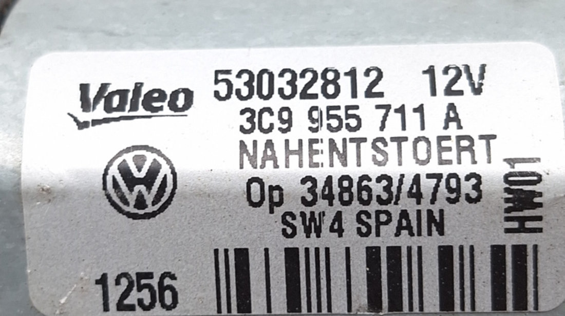 Motoras Stergator Spate VW PASSAT B6 2005 - 2010 3C9955711A, 3C9 955 711 A, 3C9955711, 53032812, 3C9 955 711