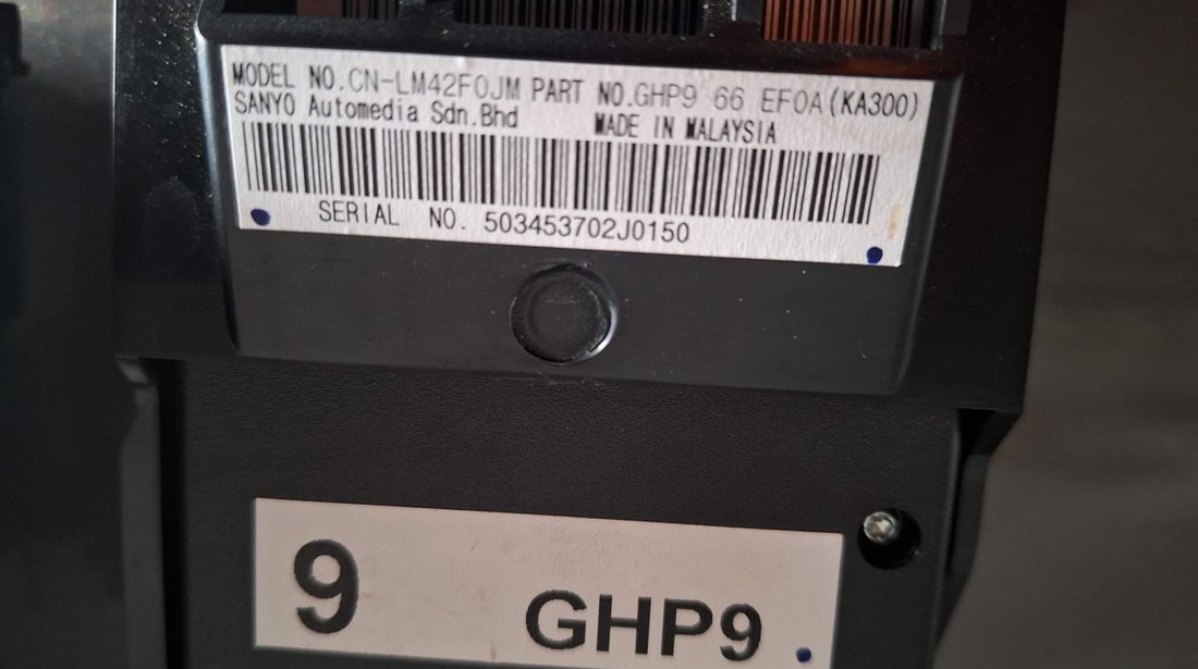 Navigatie completa GHR966DV0A GKL166CMOB MAZDA 6 Break (GJ, GL) 2.2 D (GJ2FW) 175 cai