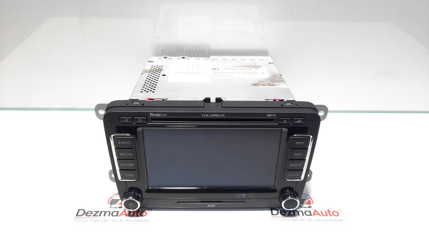 Navigatie cu mp3 si card, Skoda Octavia 2 Combi (1Z5) [Fabr 2004-2013] 3T0035680A (id:441830)