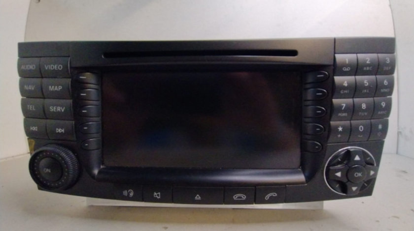 NAVIGATIE MERCEDES W211 W219 SAT NAV HEAD UNIT CD PLAYER NAV READER A2118203297001 Mercedes-Benz E-Class W211 [2002 - 2006]