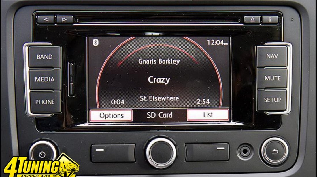 Navigatie Originala VW Rns 315 Led 2013 ,Bluetooth ,Telefon ,Camera, Card ,  #203235