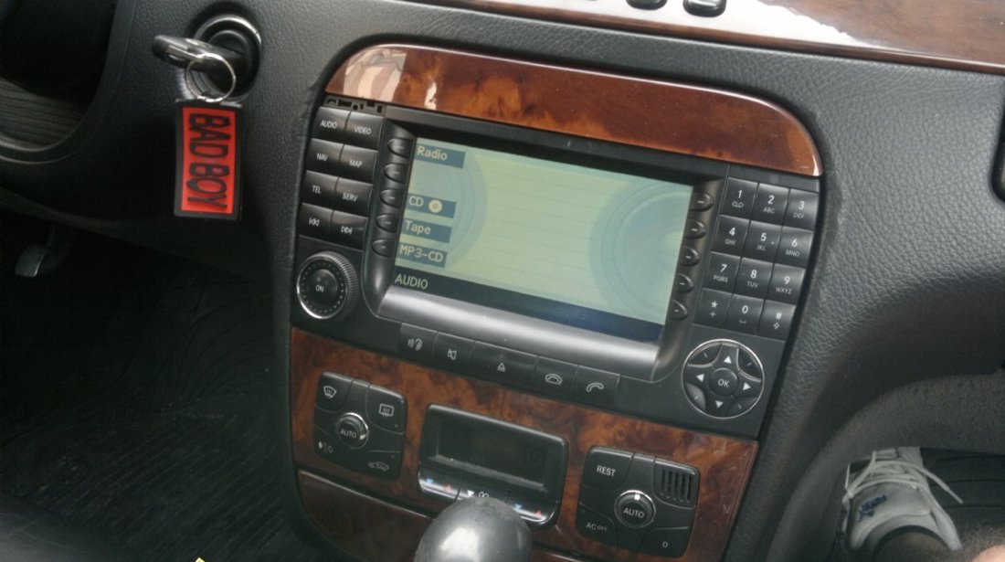 Navigatie radio cd mercedes s w220 comand 220