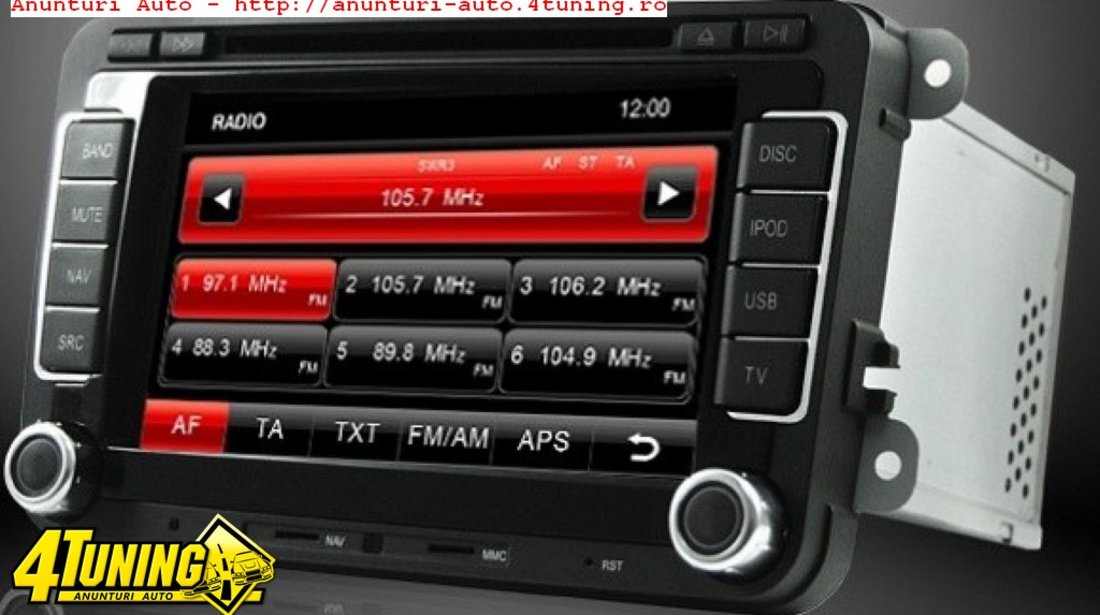 Navigatie Rns 510 Dynavin Dedicata VW TIGUAN Platforma D99 Android 2 2  INTERNET 3G WI FI Carkit Parrot Dual Radio Tuner #144681