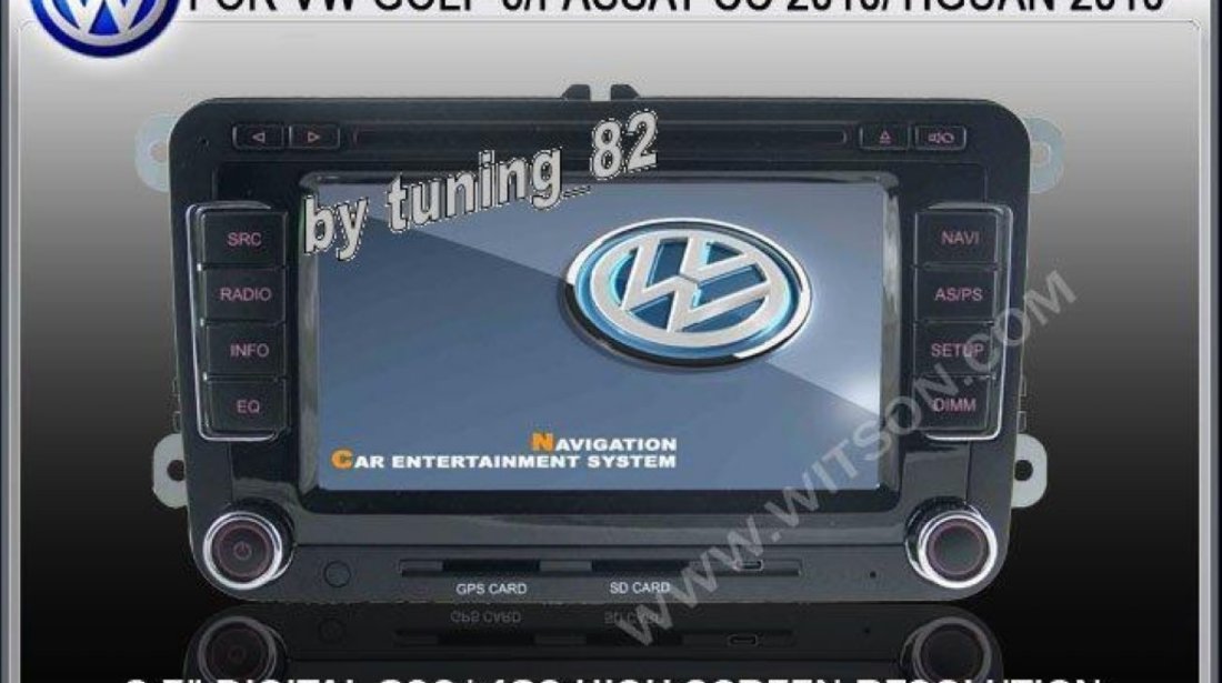 Navigatie Rns 510 Witson Dedicata Vw Amarok Afisaj Climatronic Senzori Oem  Dvd Gps Car Kit Usb Divx #65003