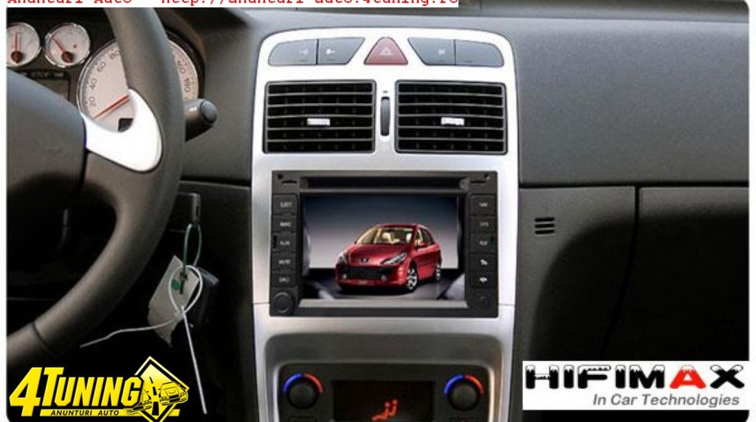 Navigatie Tti 8917i Dedicata Peugeot 307 INTERNET 3G DVD GPS TV CAT KIT  IPOD COMENZI VOLAN MODEL 2012 #46540