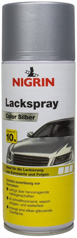 Nigrin Spray Vopsea Argintiu 400ML 74110