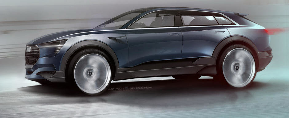 Noul e-tron quattro concept anticipeaza primul Audi SUV complet electric