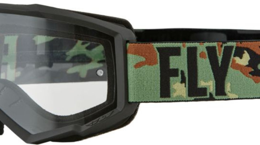 Ochelari Moto Fly Racing Negru Verde Camo FLY 37-51133