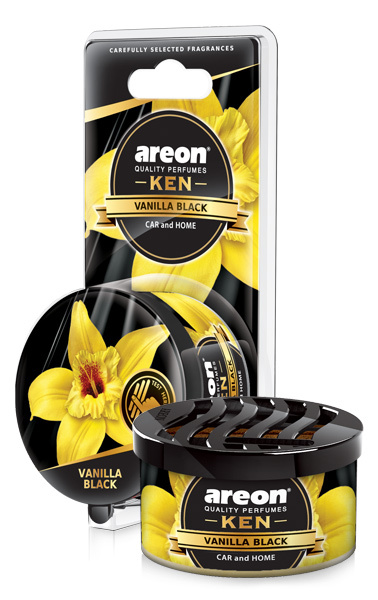 Odorizant Areon Ken Blister Vanilla Black