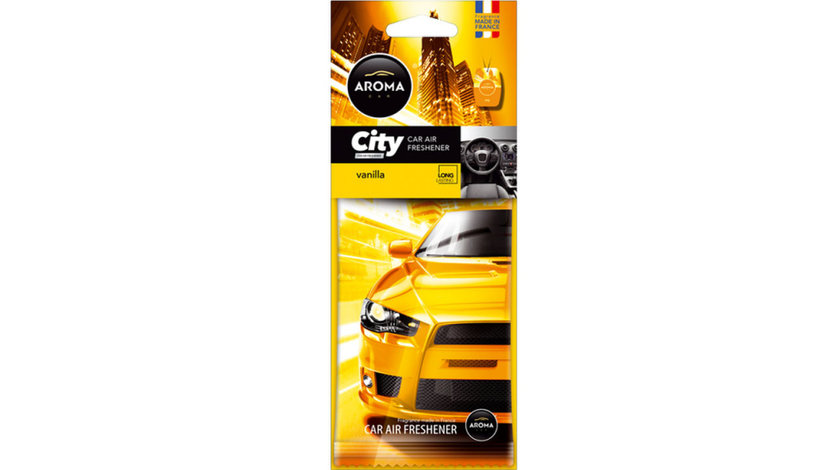 Odorizant Auto Aroma Car City Card Vanilia Amio A92669