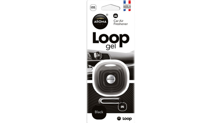 Odorizant Auto Aroma Car Loop - Negru Amio A63113