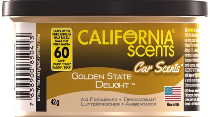 Odorizant California Scents® Car Scents Golden State Delight 42G AMT34-009