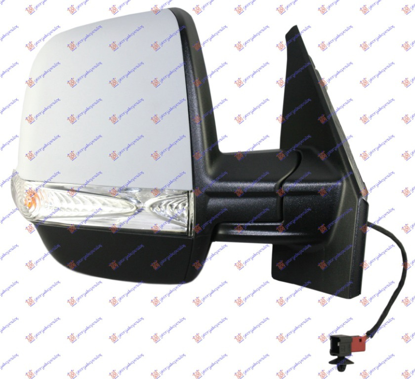 Oglinda Completa Electrica Grunduita Dreapta Opel Combo 2012 2013 2014 2015 2016 2017 2018