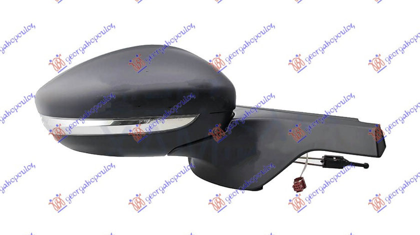 Oglinda Completa Mecanica Cu Cablu Si Senzor Dreapta Citroen C3 2016 2017 2018 2019 2020 2021