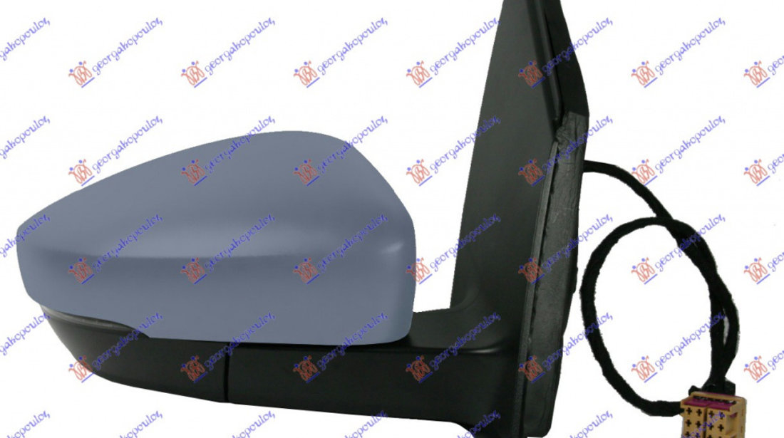 Oglinda Electrica Cu Incalzire Pregatita Pentru Vopsit - Vw Polo 2009 , 6r1857508d9b9