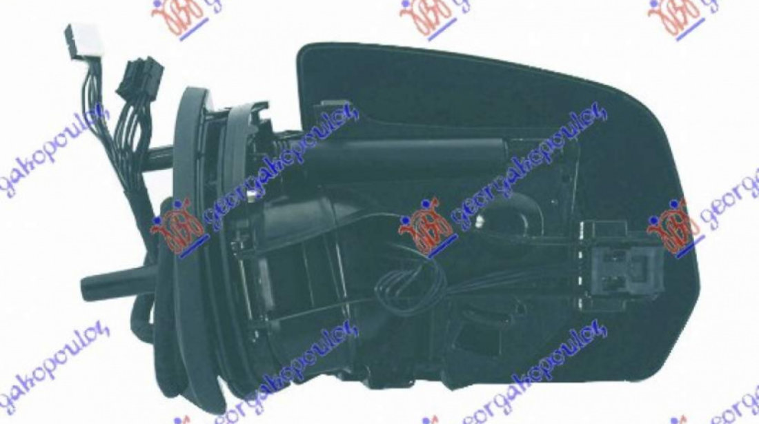 Oglinda Electrica Cu Incalzire Pregatita Pentru Vopsit - Mercedes Gl (X164) 2006 , 1648100293