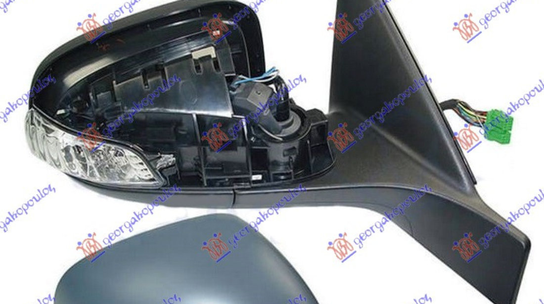 Oglinda Electrica Cu Incalzire Pregatita Pentru Vopsit - Volvo S80 2006 , 31297859