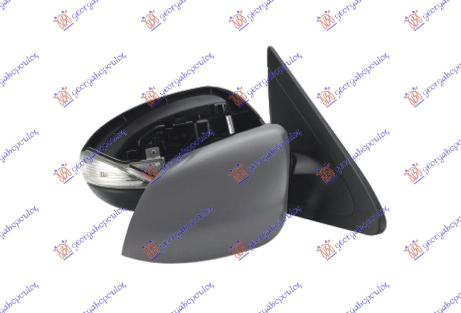 Oglinda Electrica Cu Incalzire Pregatita Pentru Vopsit - Mazda 3 Sdn-H/B (Bl) 2008 , Bbr3-69-12zm