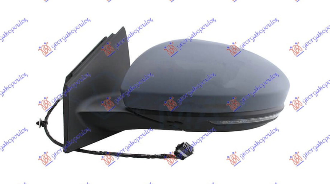 Oglinda Electrica Cu Incalzire Pregatita Pentru Vopsit - Renault Megane H/B-S.W. 2015 , 963028559r