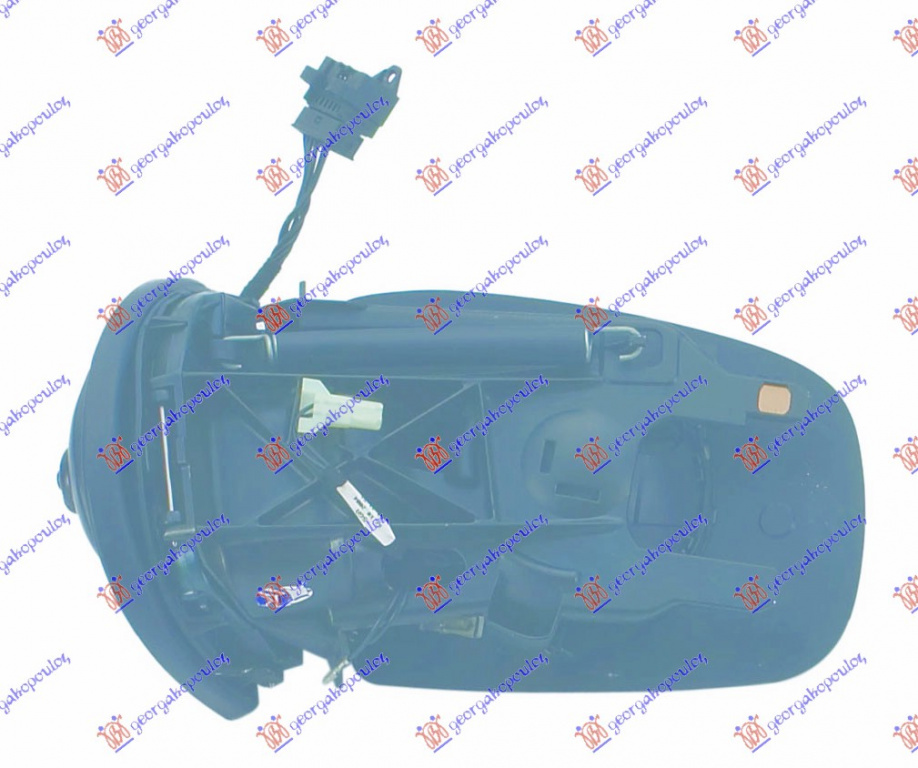 Oglinda Electrica Cu Incalzire Pregatita Pentru Vopsit - Mercedes Ml (W163) 1998 , A163-810-1393