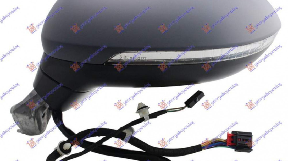 Oglinda Electrica Cu Incalzire Pregatita Pentru Vopsit - Vw Passat 1999 , 3g1857508eb9b9