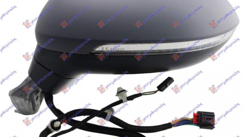 Oglinda Electrica Cu Incalzire Pregatita Pentru Vopsit - Vw Passat 1999 , 3g1857507dt9b9