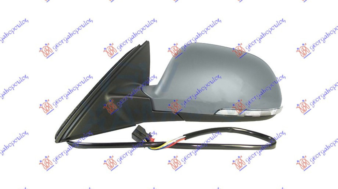 Oglinda Electrica Cu Incalzire Pregatita Pentru Vopsit - Skoda Superb 2008 , 3t1857507bh