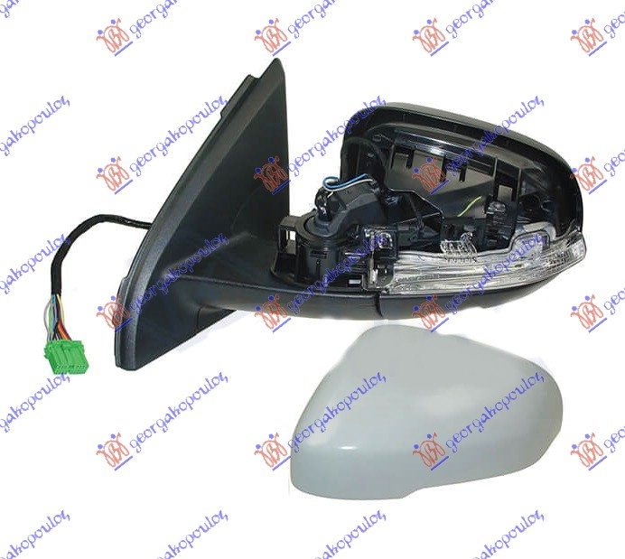 Oglinda Electrica Cu Incalzire Si Rabatare Pregatita Pentru Vopsit - Volvo S60/V60 2010 , 31402597