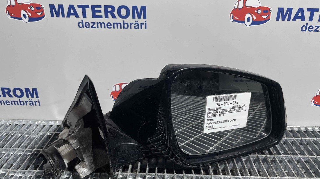 OGLINDA EXTERIOARA DREAPTA BMW SERIA 3 F 30 SERIA 3 F 30 - (2015 2018)