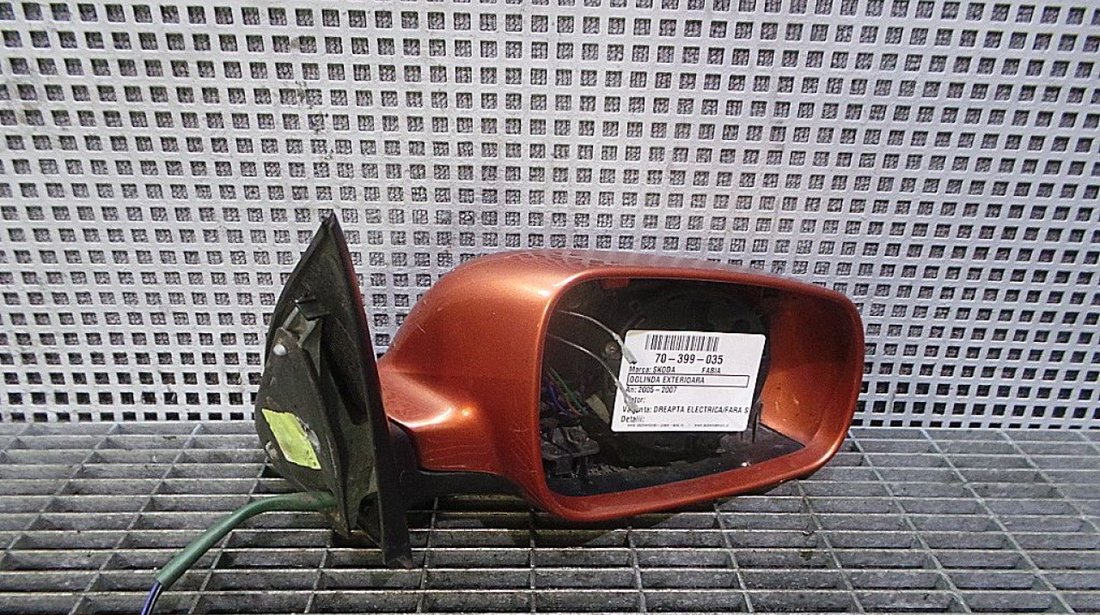 OGLINDA EXTERIOARA DREAPTA SKODA FABIA FABIA - (2000 2007)