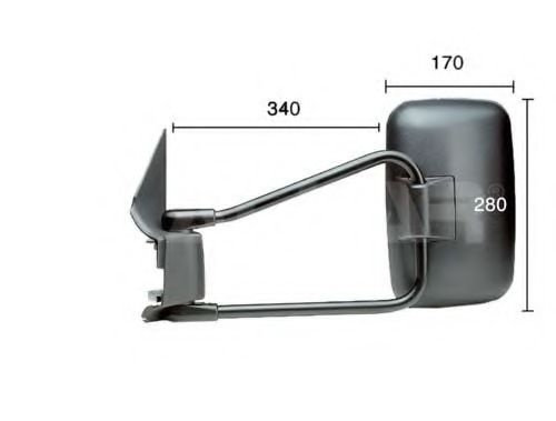 Oglinda exterioara MERCEDES SPRINTER 3-t bus (903) (1995 - 2006) ALKAR 9201963 piesa NOUA