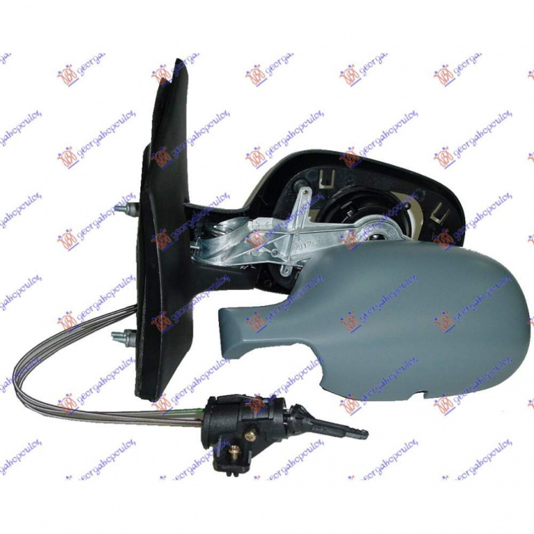 Oglinda Mecanica Pregatita Pentru Vopsit - Renault Megane L/B 1999 , 7701471858